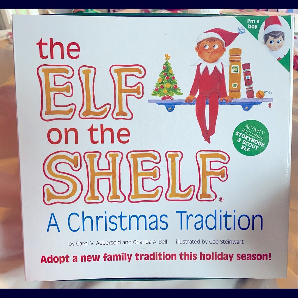 COPY - the ELF on the SHELF Storybook & Scout Elf